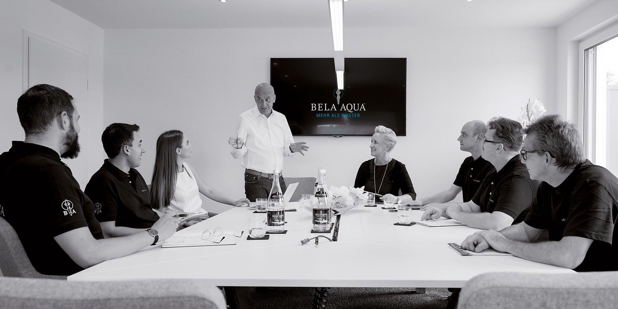 Bela Aqua, Unternehmen, Headquarter Bela Aqua, Team Bela Aqua, Wasseraufbereitung